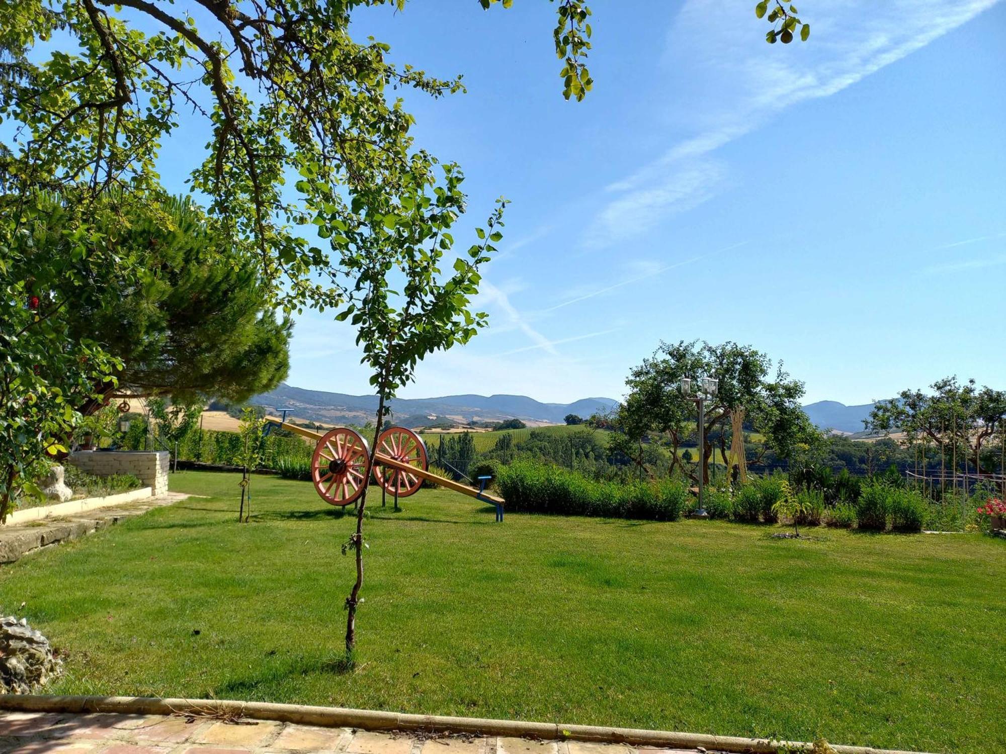 Casa Albaitar Con Piscina Y Sala De Juegos Azcona Esterno foto